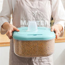 Axyaa Plastic Rice Bucket Storage Container Moisture-Proof Insect-Proof Kitchen Accessories