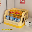 Axyaa Desk Color Storage Basket Organizer with Wheels