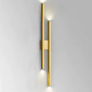 Axyaa Modern Brass Wall Lamp 4000K Light for Bedroom Parlor Bathroom Aisle