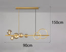 Axyaa Modern Stair Chandelier for Stylish Interior Lighting in Living Room