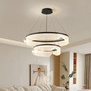 Axyaa Modern Home Decor LED Pendant Light Chandeliers for Living Room Dining Room