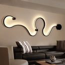 Axyaa Nordic Curve Wall Lamp for Living Room Bedroom Home Decor