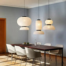 Axyaa Rice Paper Pendant Chandelier for Living Room, Dining Room & Kitchen