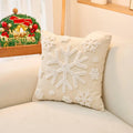 Axyaa Christmas Embroidered Throw Pillows for Living Room Sofas & Holiday Parties