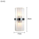 Axyaa Crystal Wall Lamp: Modern Light Luxury for Living Room, Bedroom, Corridor