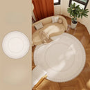 Luxurious Axyaa Italian Style Bedroom Decor Round Carpet, Soft Rug for Living Room and Lounge