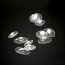 Axyaa Nordic LED Pendant Lights: Modern Living Room Staircase Glass Lampshade