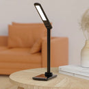 Axyaa Wireless Charger Desk Lamp with USB Port Dimmable Light for Gaming and Reading