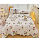 Axyaa Cloud Mink Velvet Cover Blanket - Milk Fiber Printed Blanket