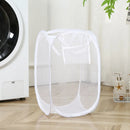 Axyaa Laundry Sorting Basket Washing Frame with Mesh Storage Bag