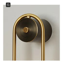 Gold LED Wall Sconce Glass Ball Lamp Nordic Style Axyaa Modern Luminaire