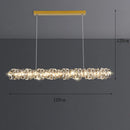 Axyaa Modern LED Chandelier Pendant Light Ceiling Lamp for Dining Room Decor