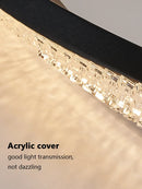 Axyaa 2024 Ring LED Chandelier Modern Minimalist Luxury Light