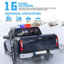 Axyaa LED Roof Top Strobe Light Beacon for Car Truck Snow Plow