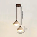 Axyaa Yellow Marble Dining Table Chandeliers - Nordic Bedside Pendent Lamps