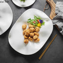 Axya Ceramic Dinner Plate Set for Molecular Cuisine and Sushi - Specialty Tableware