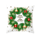 Axyaa Christmas Tree Print Pillow Case - 45x45cm