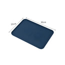 Axyaa Nordic Style Food Storage Tray Rectangular Plate for Kitchen Organization