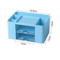 Axyaa Plastic Desk Drawer Organizer Pen Holder Stationery Pencil Storage Box Organize