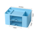 Axyaa Plastic Desk Drawer Organizer Pen Holder Stationery Pencil Storage Box Organize