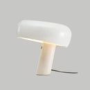Axyaa Marble Mushroom Table Lamp - Minimalist Snoopy Art, Creative Light for Home Décor