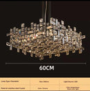 Axyaa Crystal Luxury Pendant Light for Living & Dining Room
