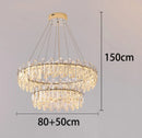 Axyaa Modern LED Chandelier for Dining Room and Living Room Lighting