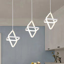 Axyaa Modern LED Pendant Lamp White/Black for Home Decoration