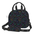 Axyaa Cute Cats Thermal Lunch Bag: Insulated Bento Tote for School & Office