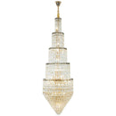 Axyaa Crystal Hollow Chandelier: Elegant Fashion Lighting for Duplex Villa Hall