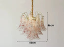 Axyaa Colorful Glass Ceiling Chandelier for Kitchen Dining Living Room