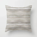 Axyaa Geometric Stripe Polyester Pillow Cover Home Decor Cushion Case