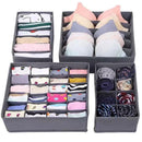 Axyaa Clothing Sock Bra Underwear Organizer Box Fabric Closet Dividers OrganizerBins