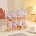 Axyaa Acrylic Mystery Box Doll Display Case for Action Figures & Blind Box Toys