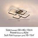 Axyaa Dimmable LED Ceiling Light for Living, Bedroom, Dining - Modern Surface Mounted Fixture
