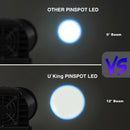 Axyaa Mini LED Beam Pinspot Light: Super Bright Spotlight for Party, Concert, Theater