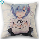 Axyaa Cotton Linen Square Decorative Pillowcase Pillow Covers Cases for Home Decor