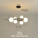 Axyaa Magic Beans Glass Ball LED Ceiling Chandelier – Modern Home Decor Lighting