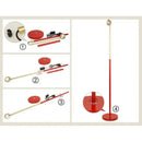 Axyaa Nordic Red Cob Floor Lamp - Adjustable Height and Angle, Eye-Friendly Standing Light
