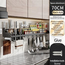 Axyaa Knife Stand Spice Rack Organizer Spoon Rest Hanging Organizers