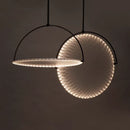 Axyaa Nordic Art LED Pendant Lamp for Modern Restaurant and Bar Counter