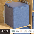 Axyaa Quilt Storage Bag with Lid & Handle - Moisture-Proof Organizer