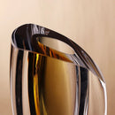 Axyaa Light Luxury Glass Vase - Modern Living Room & Dining Table Decor