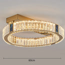 Axyaa Crystal Chandelier | Luxury Living Room Pendant Light | Bedroom Ceiling Lamp