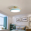 Axyaa Princess Crown Ceiling Lamp Kids' Room Starry Chandelier Indoor Lighting