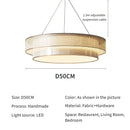 Axyaa Nordic Fabric Art Pendant Lights - Stylish Home Decor Chandelier for Living Room