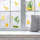 Axyaa Duck Family Glass Decals Set for Kids Room Decor