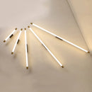 Axyaa Modern Nordic Black Gold LED Wall Lamp for Bathroom Mirror Lighting