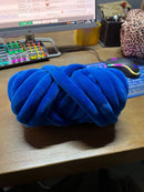 Axyaa Super Velvet Chunky Yarn - Thick Cotton Wool Tube Yarn for DIY Handwork