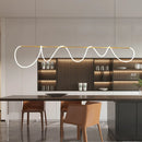 Axya Modern Gold Black LED Chandelier for Home Decor Lighting